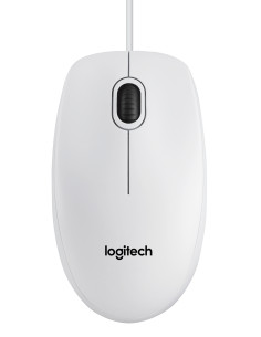 LOGITECH B100 Optical Mouse for Business White OEM