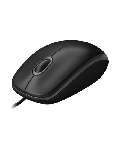 LOGITECH B100 optical Mouse black USB for Business OEM