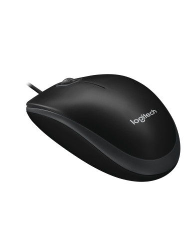 LOGITECH B100 optical Mouse black USB for Business OEM