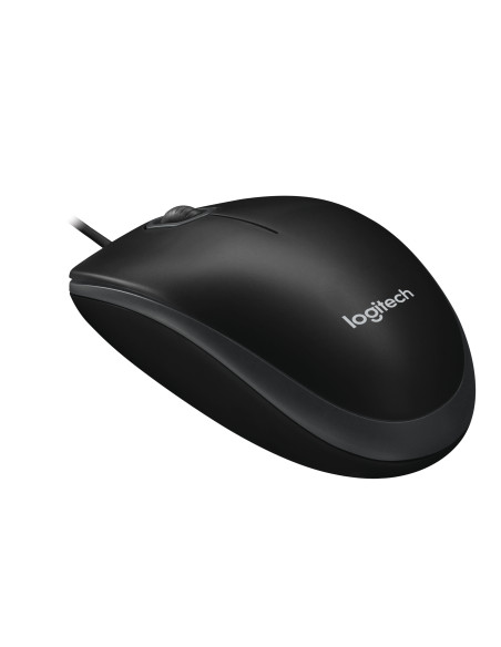 LOGITECH B100 optical Mouse black USB for Business OEM