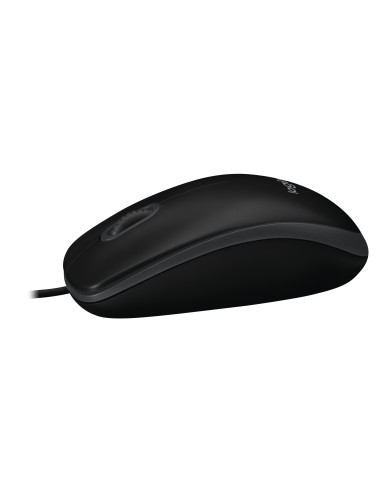 LOGITECH B100 optical Mouse black USB for Business OEM
