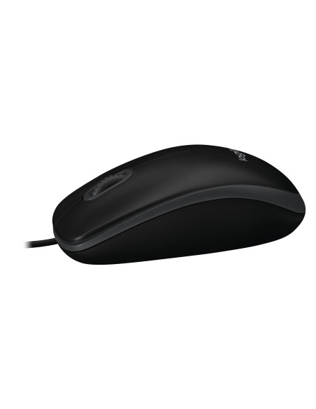 LOGITECH B100 optical Mouse black USB for Business OEM