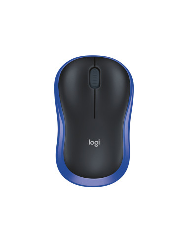 LOGITECH M185 cordless Notebook Mouse USB black blue