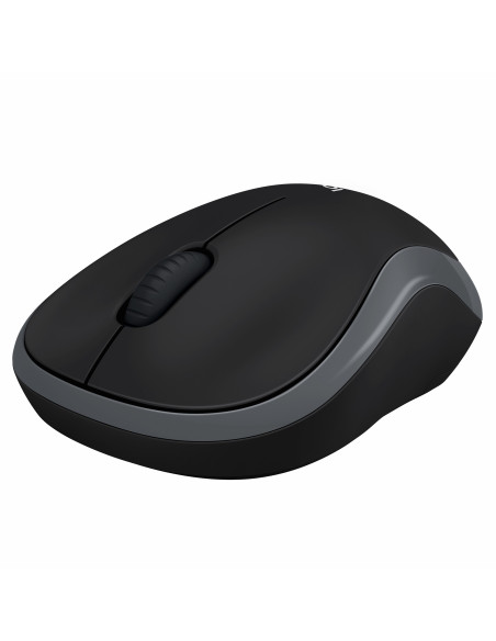 LOGITECH M185 cordless Notebook Mouse USB black grey