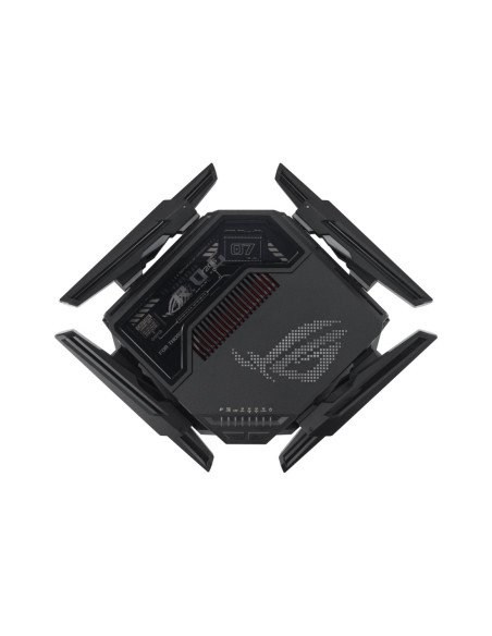 Asus | Quad-band Gaming Router (EU+UK) | ROG Rapture GT-BE98 | 802.11ax | 10/100/1000 Mbit/s | Mesh Support Yes | MU-MiMO Yes |