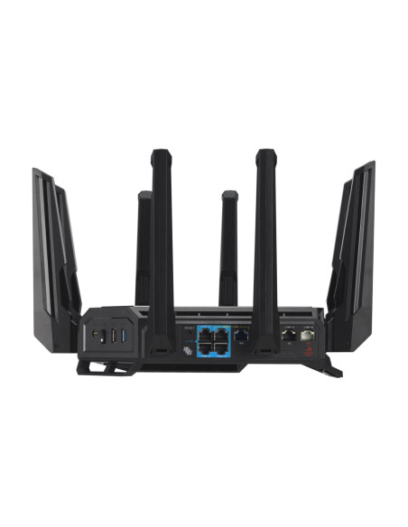 Asus | Quad-band Gaming Router (EU+UK) | ROG Rapture GT-BE98 | 802.11ax | 10/100/1000 Mbit/s | Mesh Support Yes | MU-MiMO Yes |