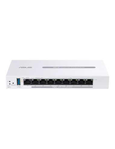 Asus | 9-Port Gigabit PoE+ VPN Wired Router | EBG19P | 802.11ac | Mesh Support Yes | MU-MiMO No | 5G | Antenna type Internal