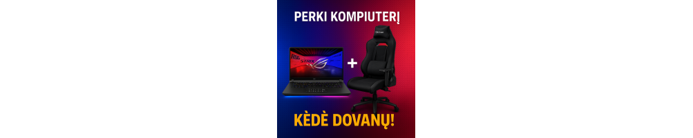 ASUS ROG Promo – Akcijos ir išpardavimai žaidėjams | Geriausi ROG pasiūlymai